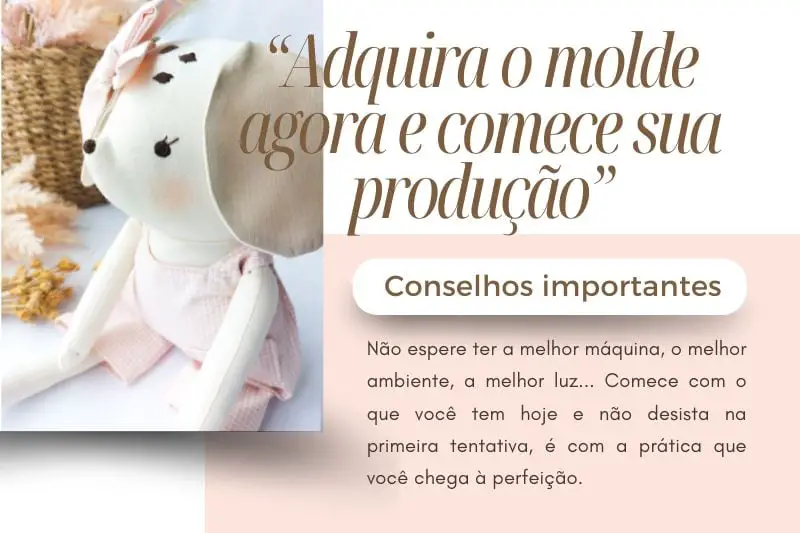 Molde em PDF de bichinhos e animais de pano para imprimir e costurar facilmente.
