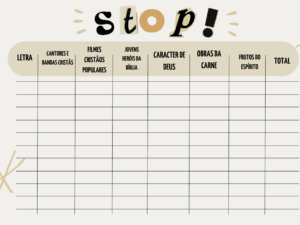 stop biblico