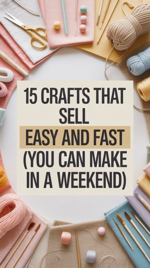 crafst to seel fast
