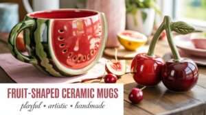 ceramic mug desing ideas fruit
