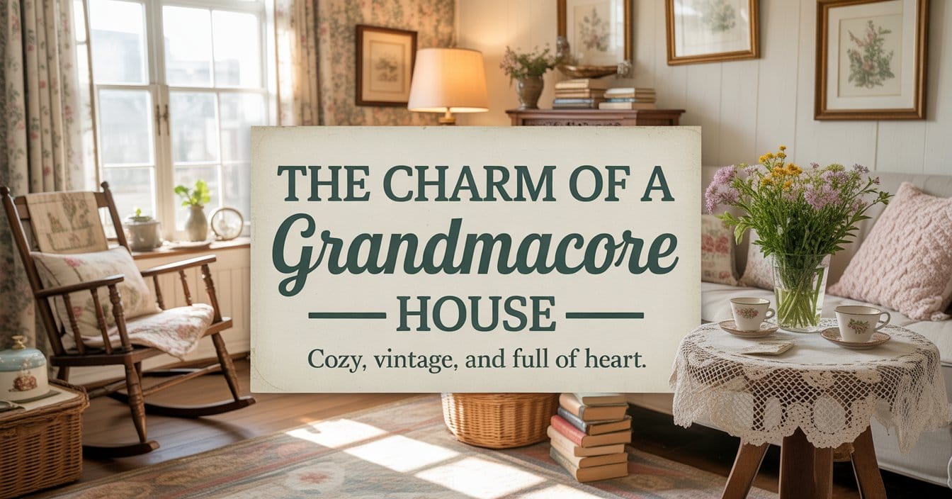 grandmcore cozy livingroom