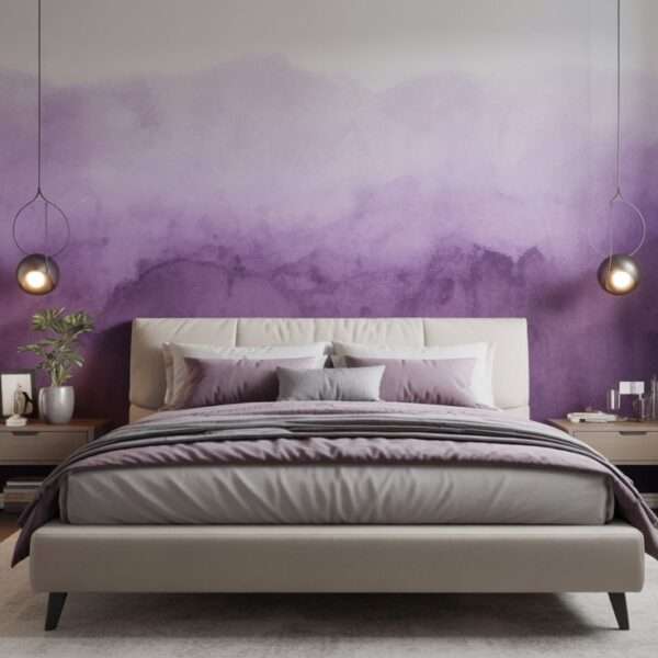 cute purple bedroom