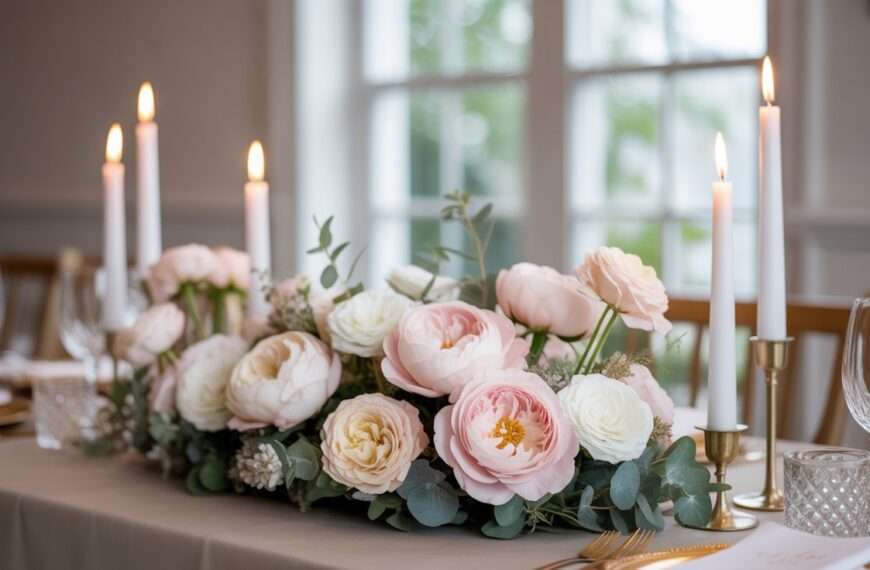 17 Beautiful Bridal Shower Table Centerpiece Ideias