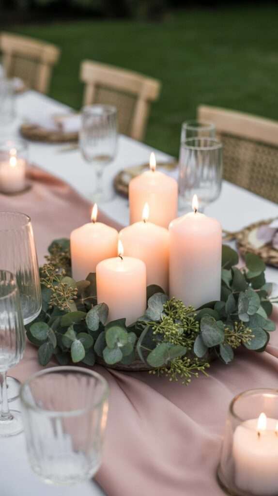 birdal shower centerpice