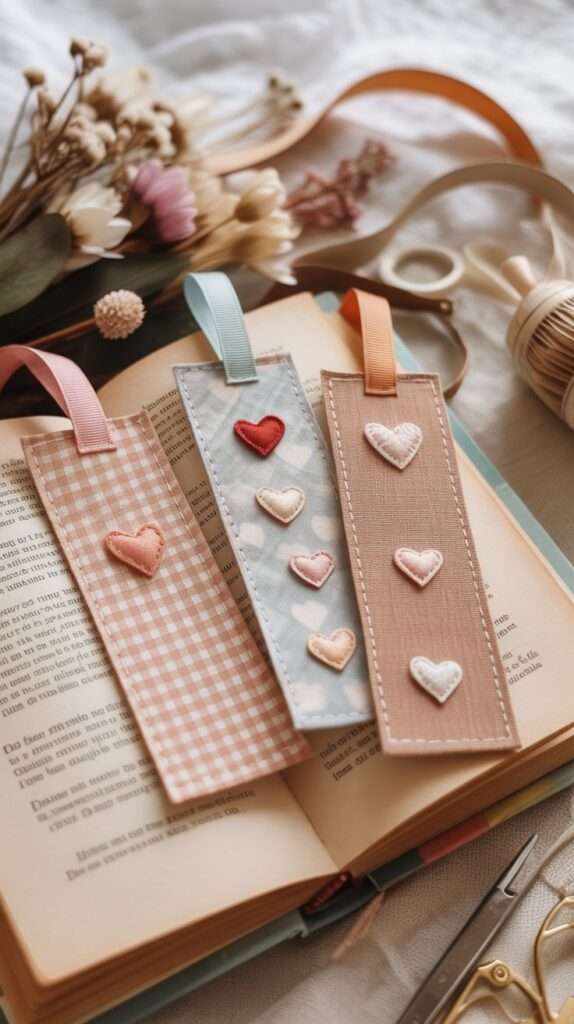 fabric bookmark