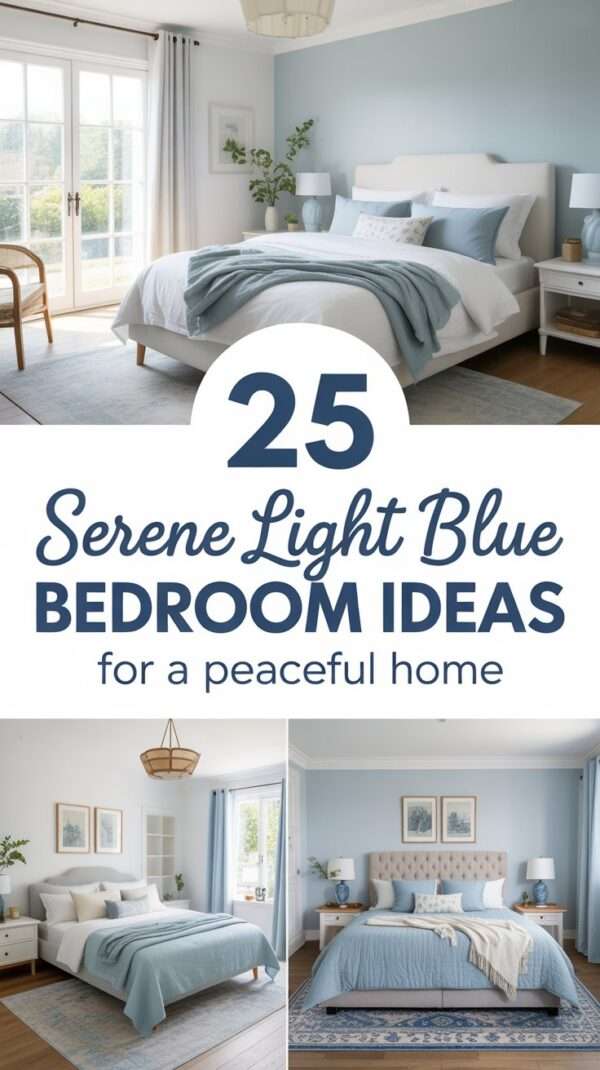 Light Blue Bedroom Ideas: 25 Calm, Cozy Looks for Any Style - Miimo Meu