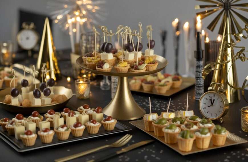 Easy New Year’s Eve Food Ideas for a Simple, Beautiful & Stress-Free Party