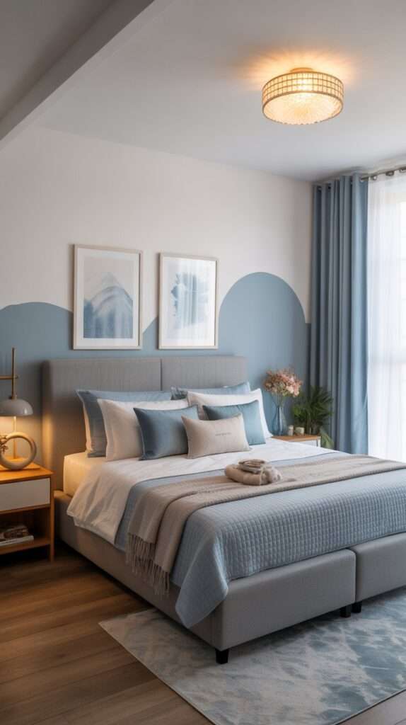 small light blue bedroom ideas