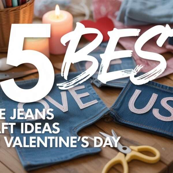 15 Best Blue Jeans Craft Ideas for Valentine’s Day