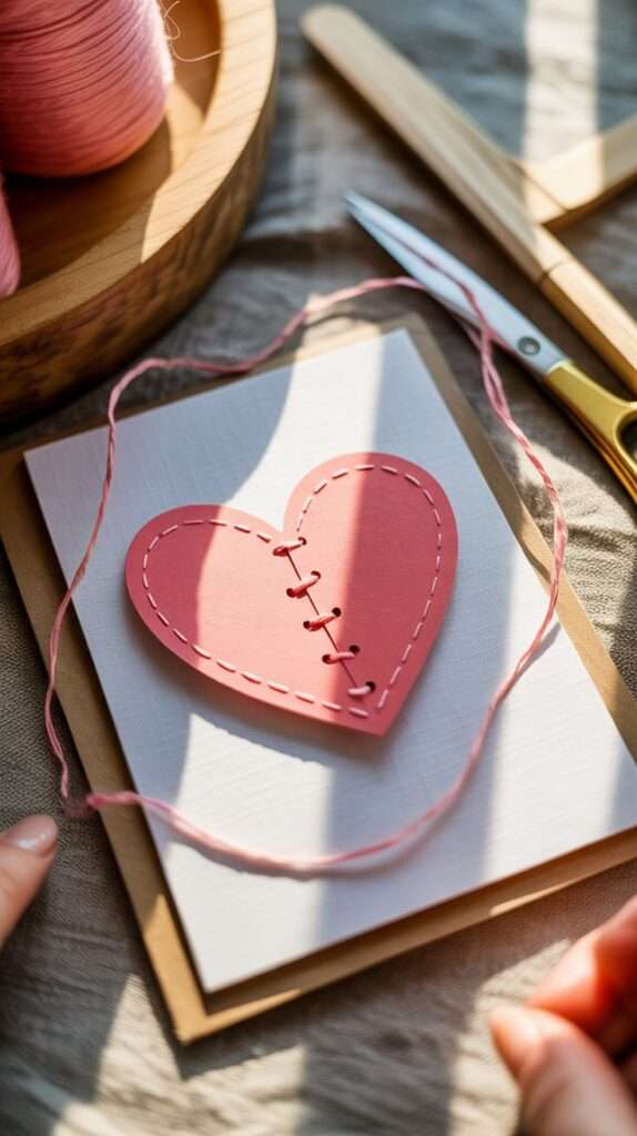 handmade valentine card
