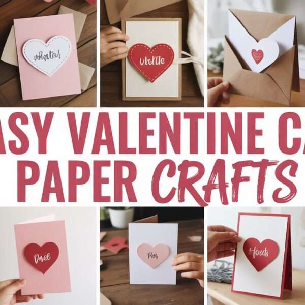 15 Cute Handmade Valentine Cards Paper Crafts