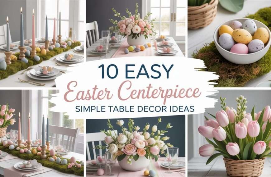 12 Easter Centerpiece Ideas for a Beautiful Spring Table