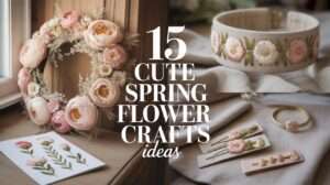 cute spring flower crafts
