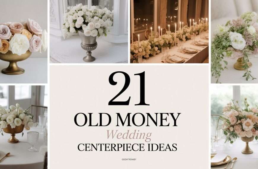 21 Old Money Wedding Centerpiece Ideas for a Timeless, Elegant Look
