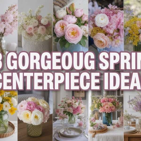 18 Gorgeous Spring Centerpiece Ideas to Make Your Table Feel Fresh and Beautiful