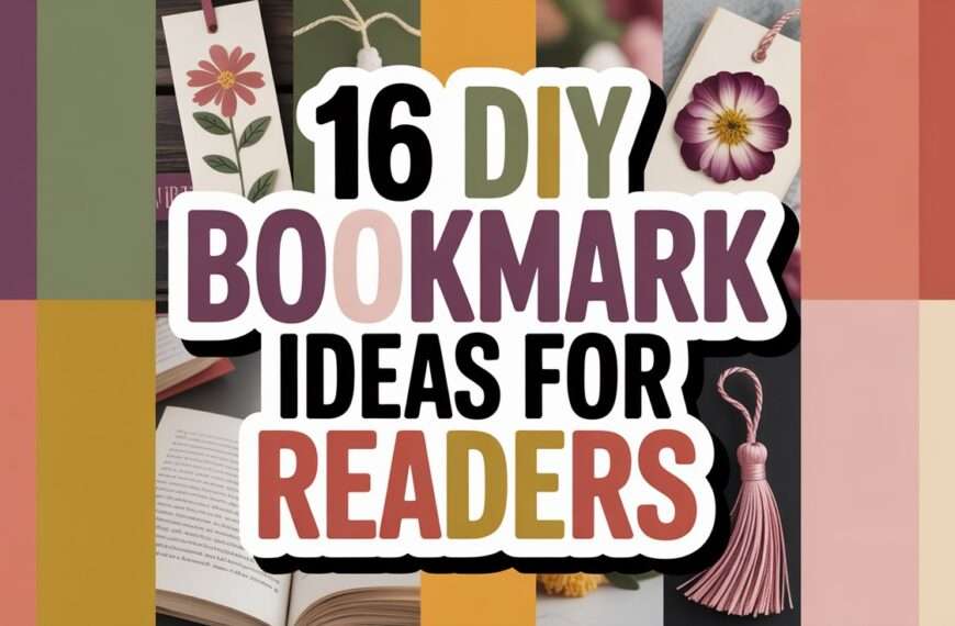 15 DIY Bookmark Ideas That Are Cute, Easy, and Fun to Make