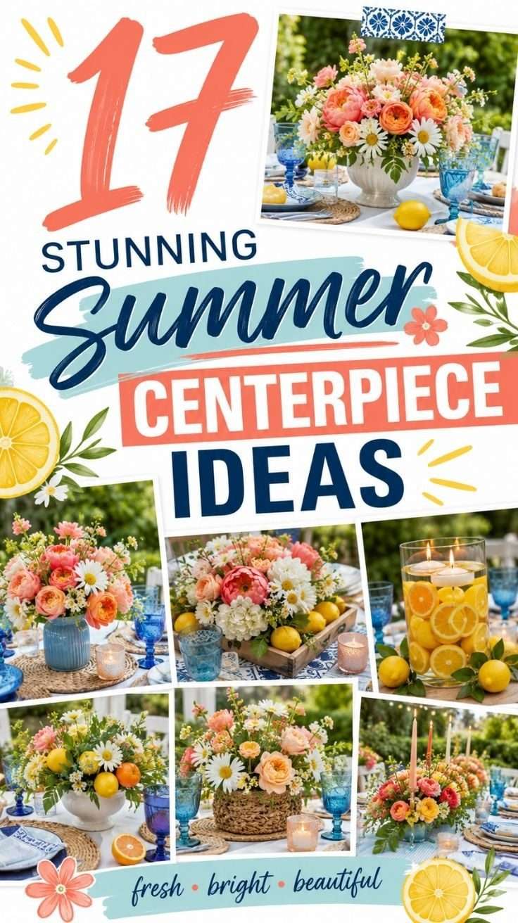 summer centerpieces ideas

