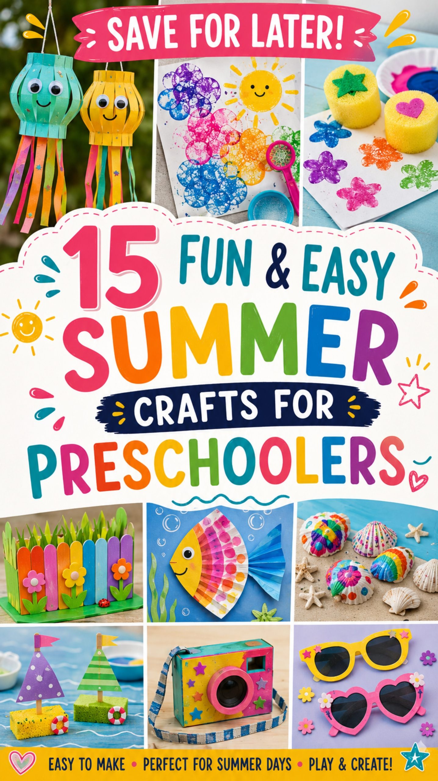 summer craft for preschoolers