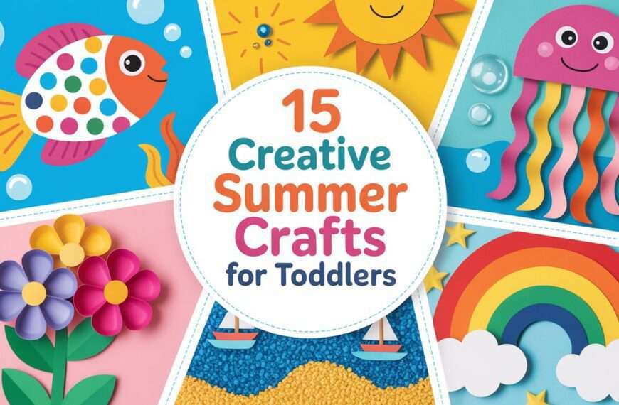 15 Easy Summer Crafts for Toddlers