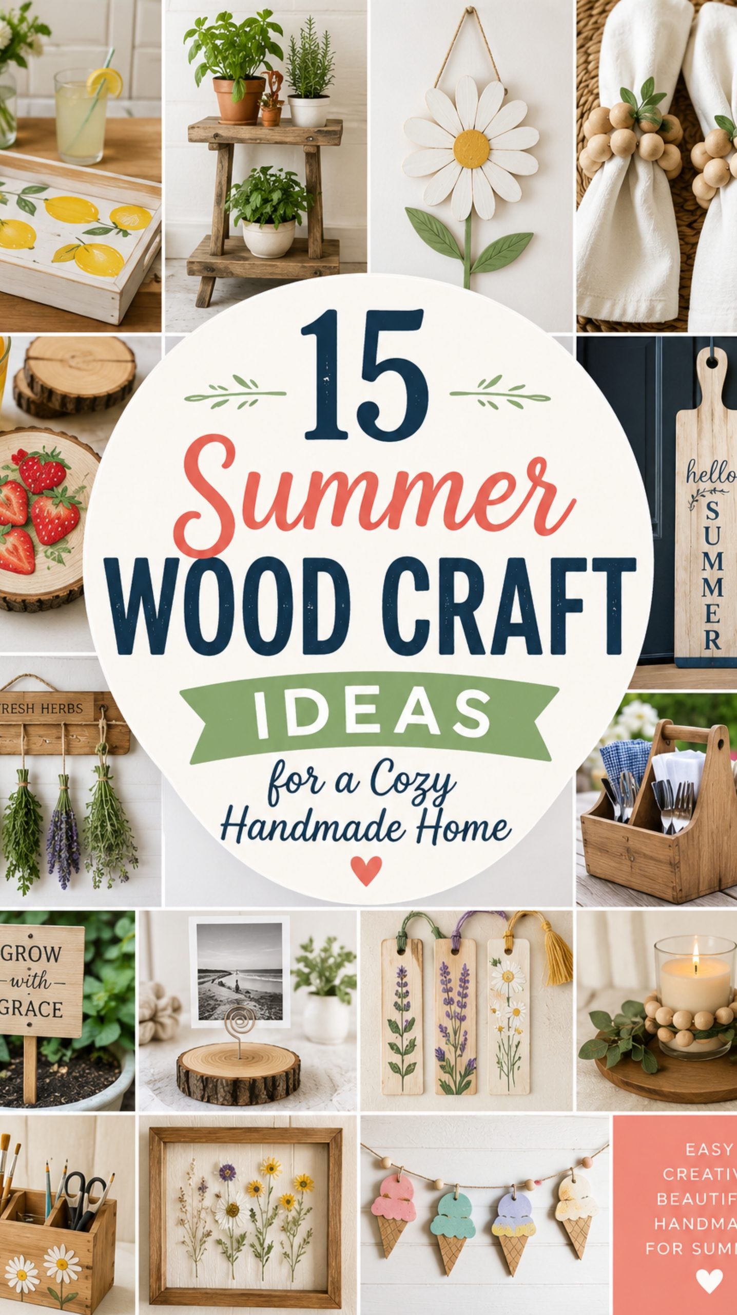 summer wood craft ideas