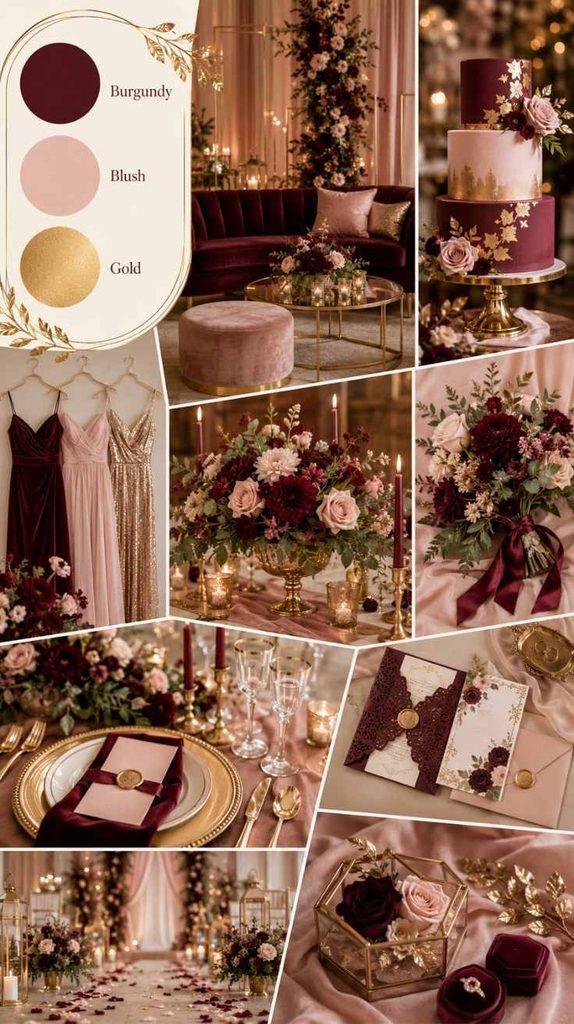 Fall Wedding Color Schemes 