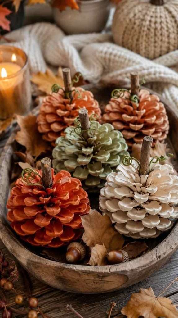 Fall Pine Cone Crafts