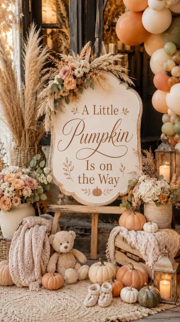 Little Pumpkin Baby Shower Ideas