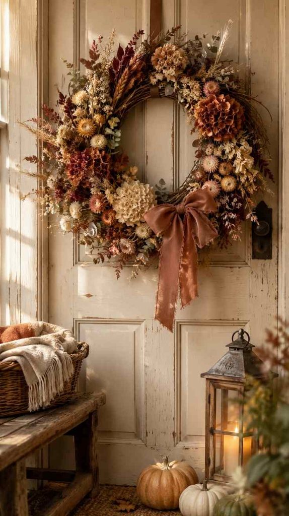 Fall Crafts With Dried Flowers