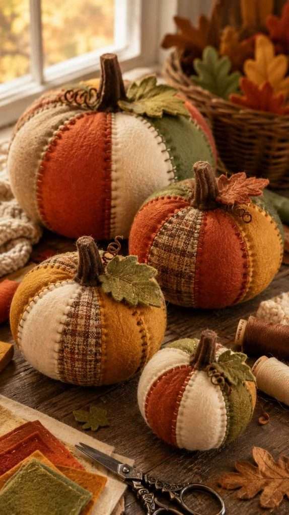 Cute Fall Felt Craft Ideas